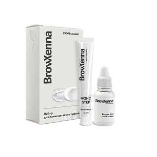 Набор для ламинирования бровей Lami Brow Kit, Mono Step&Protector, BrowXenna®