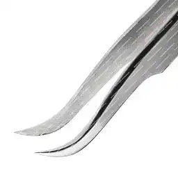 Изогнутый пинцет для объемного наращивания ресниц Russian Volume by Irina Levchuk