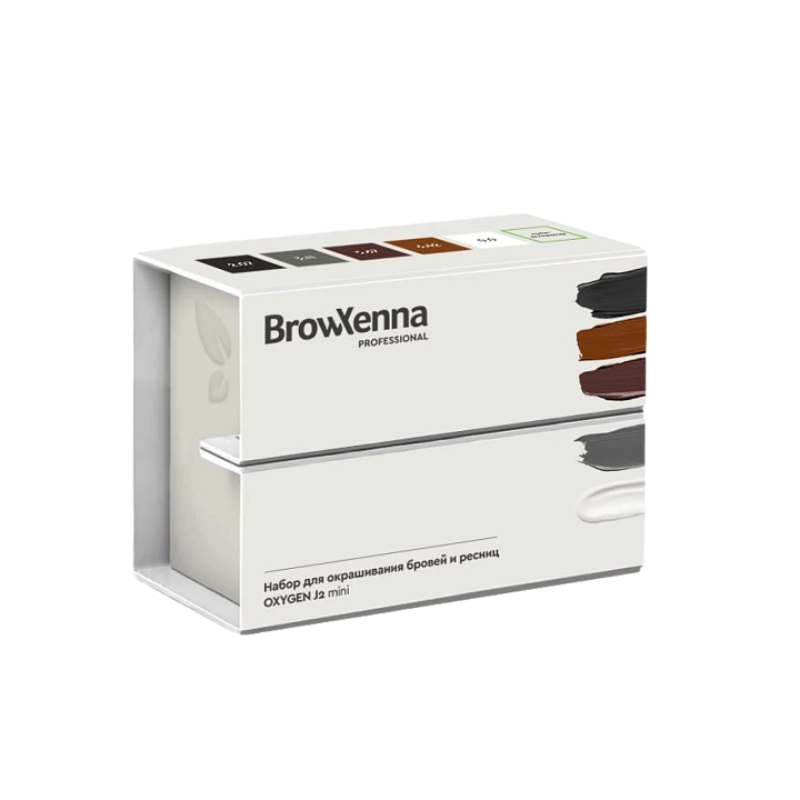 Набор для окрашивания бровей и ресниц  OXYGEN J2 mini, BrowXenna®