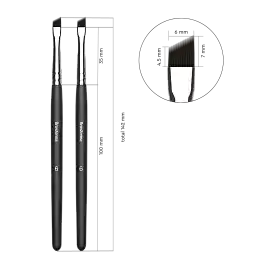 Набор кистей №6 BrowXenna® (скошенные)