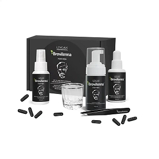Набор для тонирования мужских бровей и бороды BrowXenna® for Men