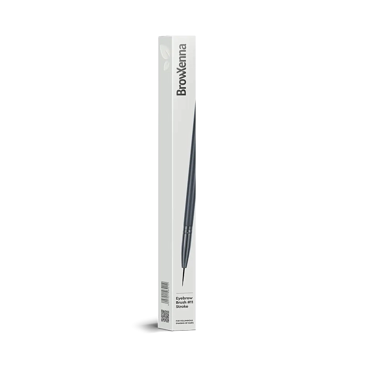  Кисть для бровей «Волосок» № 11 ультратонкая для прорисовки волосков