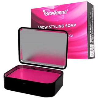 Мыло для укладки бровей BrowXenna® розовое