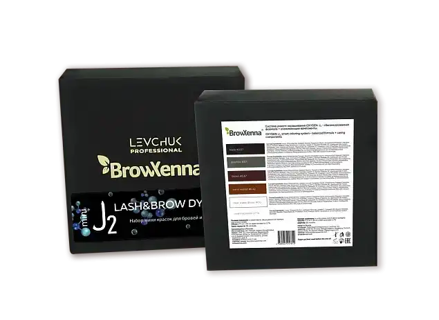 Набор для окрашивания для бровей и ресниц BrowXenna® OXYGEN J2, mini.