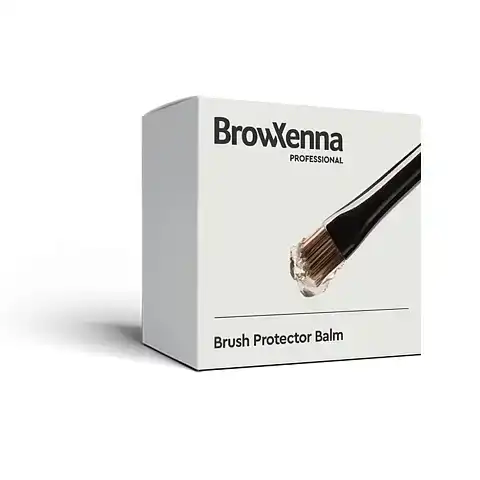Бальзам для Защиты и сохранения формы кистей после мытья, предотвращает распушение, BrowXenna