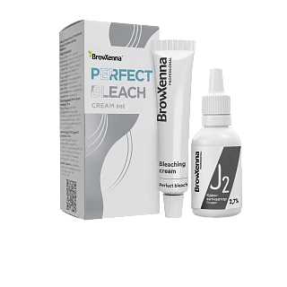 Профессиональный набор крем для осветления бровей Perfect Bleach, BrowXenna® Профессиональный набор крем для осветления бровей Perfect Bleach, BrowXenna®
