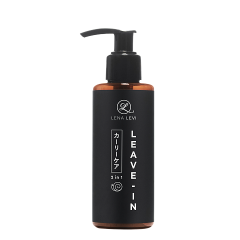 Несмываемый уход для кудрявых волос легкой фиксации LEAVE-IN 2 in 1 с муцином, LENA LEVI®