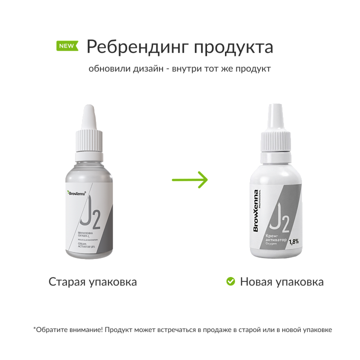 Крем -активатор 1,8% OXYGEN J2