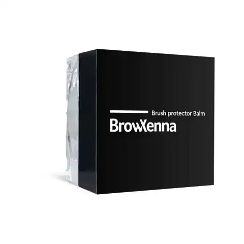 Бальзам для Защиты и сохранения формы кистей после мытья, предотвращает распушение, BrowXenna