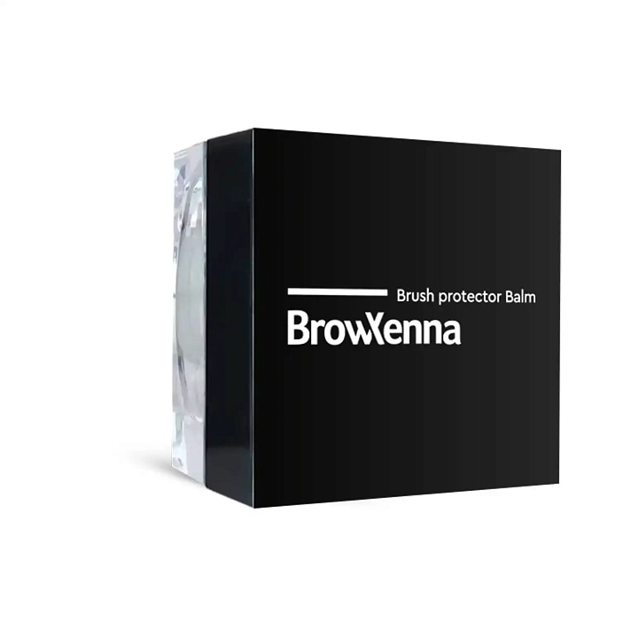 Бальзам для Защиты и сохранения формы кистей после мытья, предотвращает распушение, BrowXenna