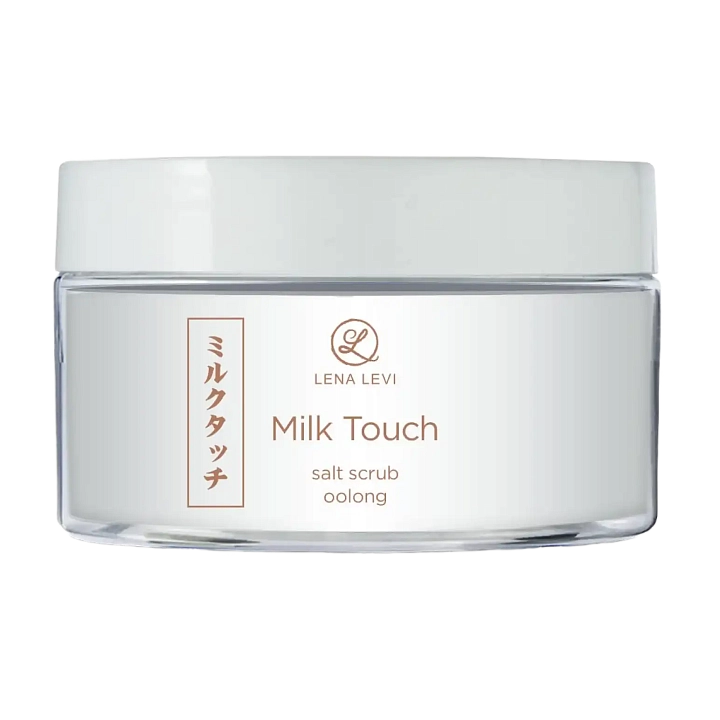 Молочный солевой скраб для тела с ароматом улуна Milk Touch, LenaLevi®