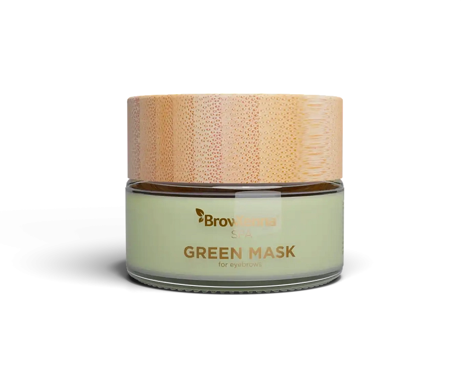 Зеленая маска для бровей BrowXenna®, 15 мл
