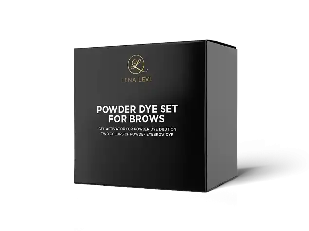Набор пудровой краски для бровей LenaLevi®