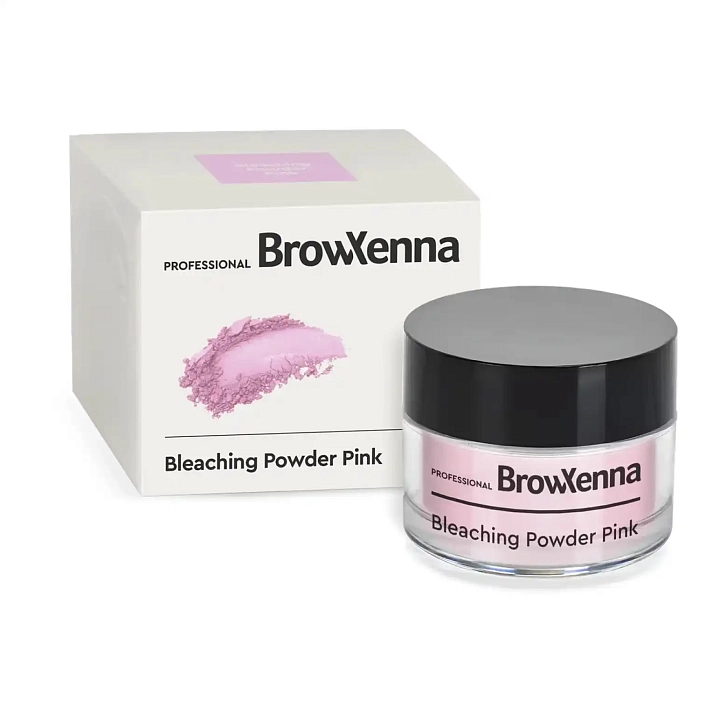 Средство осветления волос BrowXenna® Bleaching Powder Pink, 1 шт.