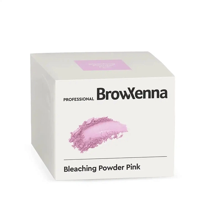 Средство осветления волос BrowXenna® Bleaching Powder Pink, 1 шт.