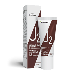 Краска для бровей и ресниц, OXYGEN J2
