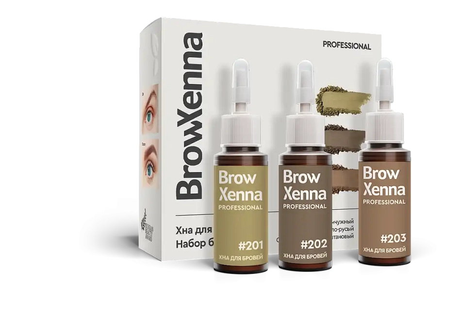 Набор "Блонд" хна для бровей, BrowXenna®