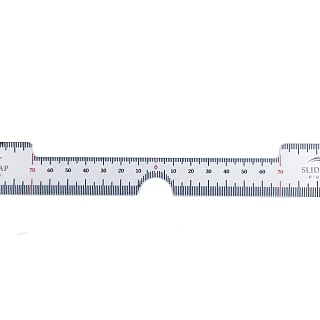 Линейка-трафарет для бровей Slide&Tap